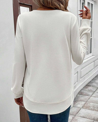 Alisa - Long Sleeve Comfortable Top