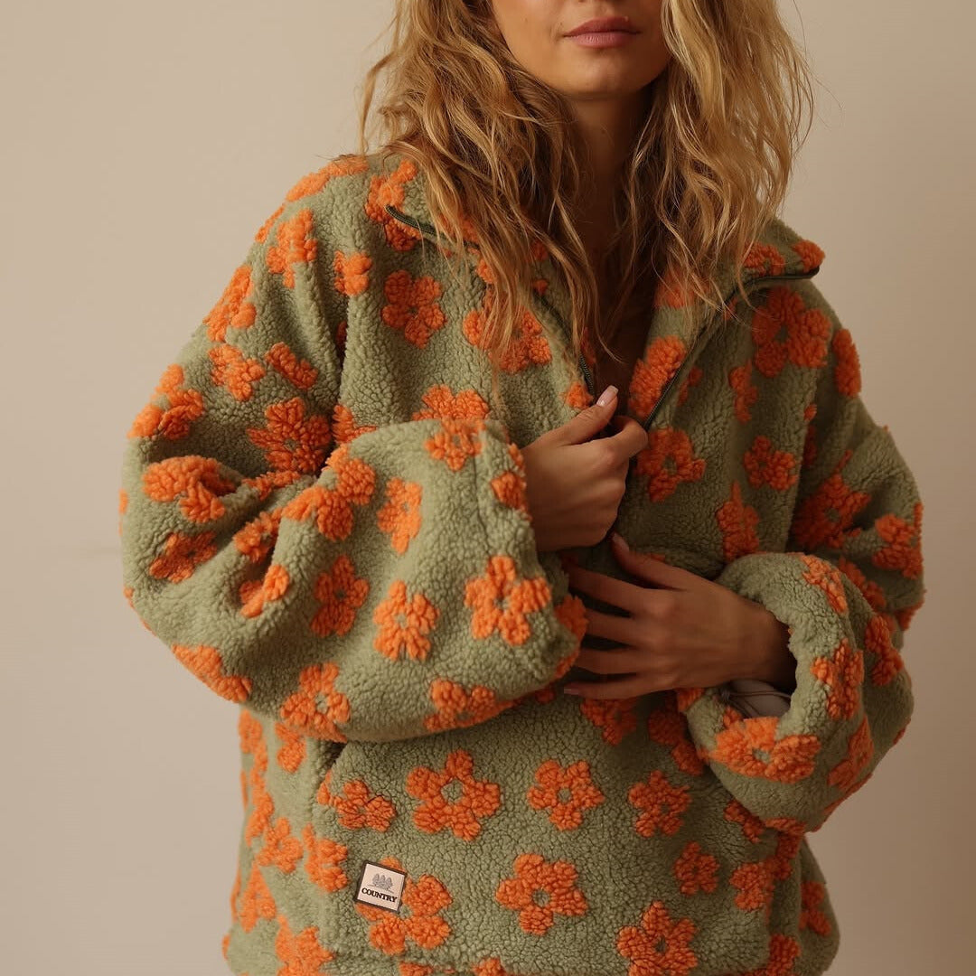 Barry | Bohemian Fleece Sweater