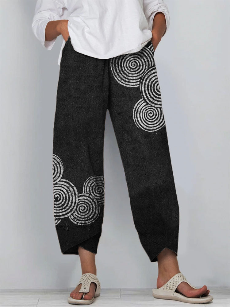 Mara | Relaxed Printed Pants