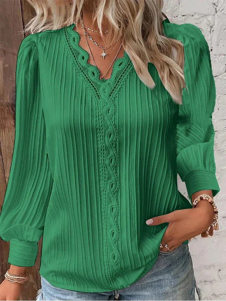 Lilly - Elegant Pleated Blouse