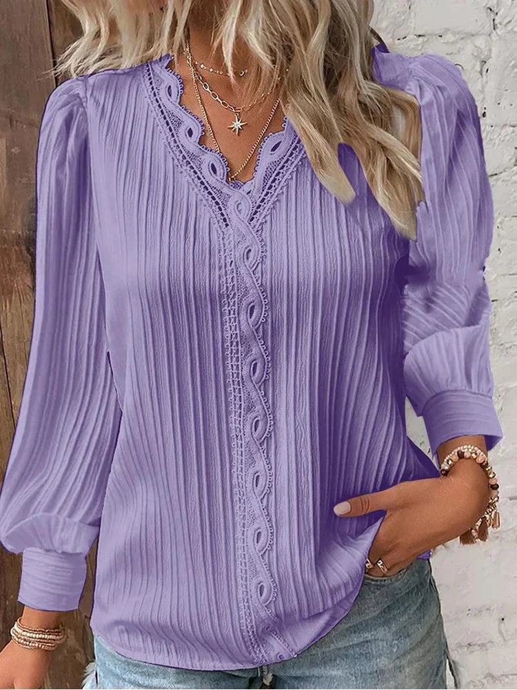 Lilly - Elegant Pleated Blouse