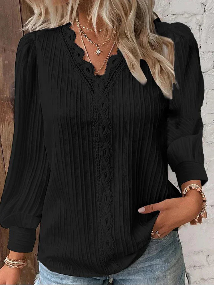 Lilly - Elegant Pleated Blouse