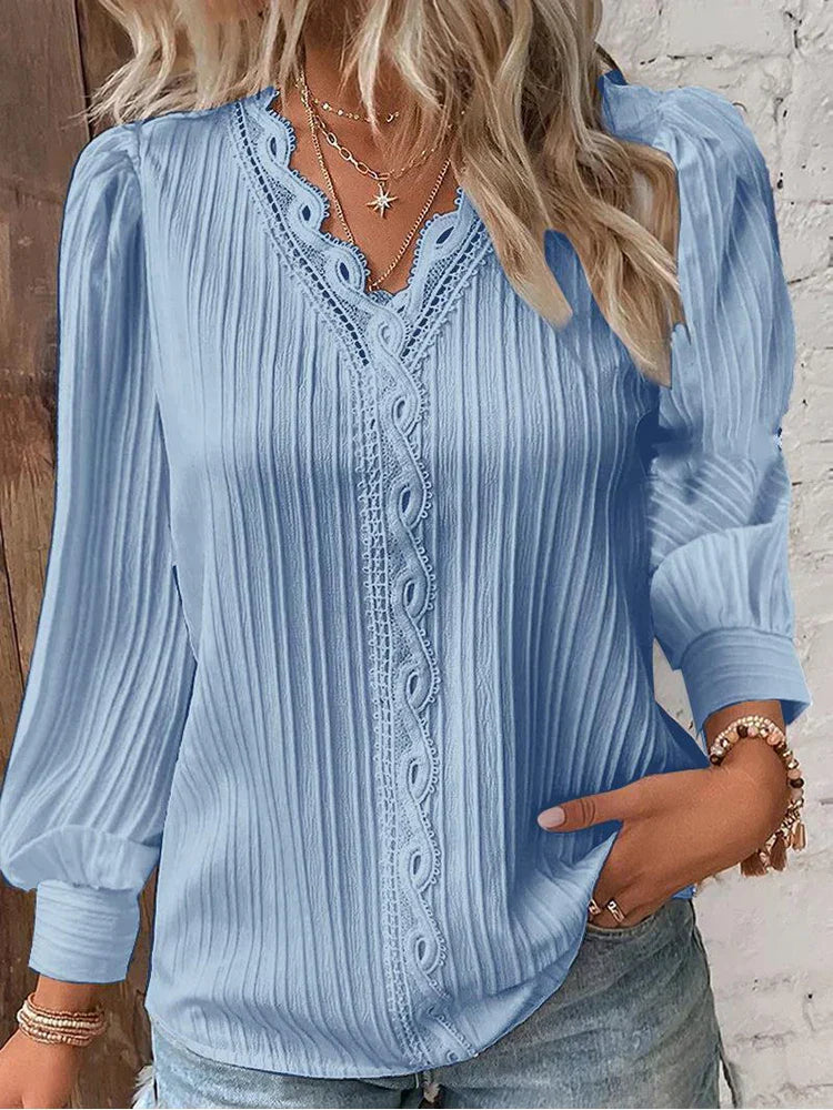Lilly - Elegant Pleated Blouse