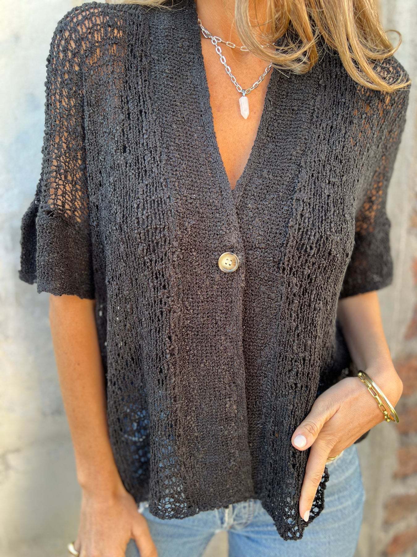 Claire™ | Knitted Open Cardigan