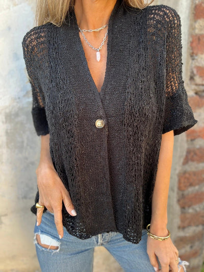 Claire™ | Knitted Open Cardigan