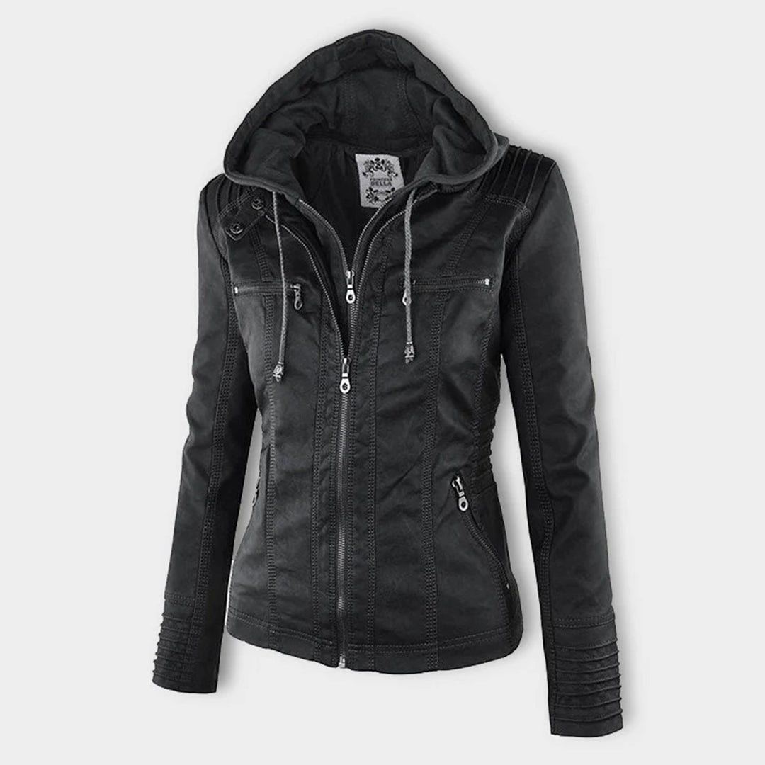Euna | Robust and Elegant Leather Jacket