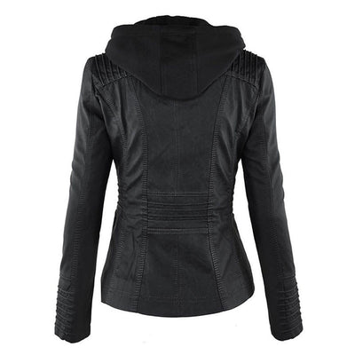 Euna | Robust and Elegant Leather Jacket