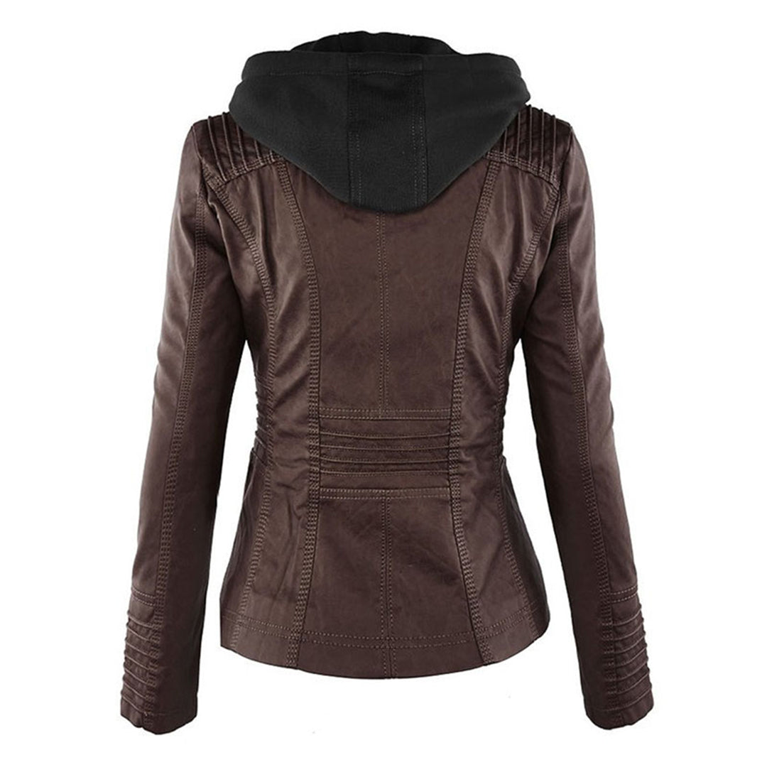 Euna | Robust and Elegant Leather Jacket
