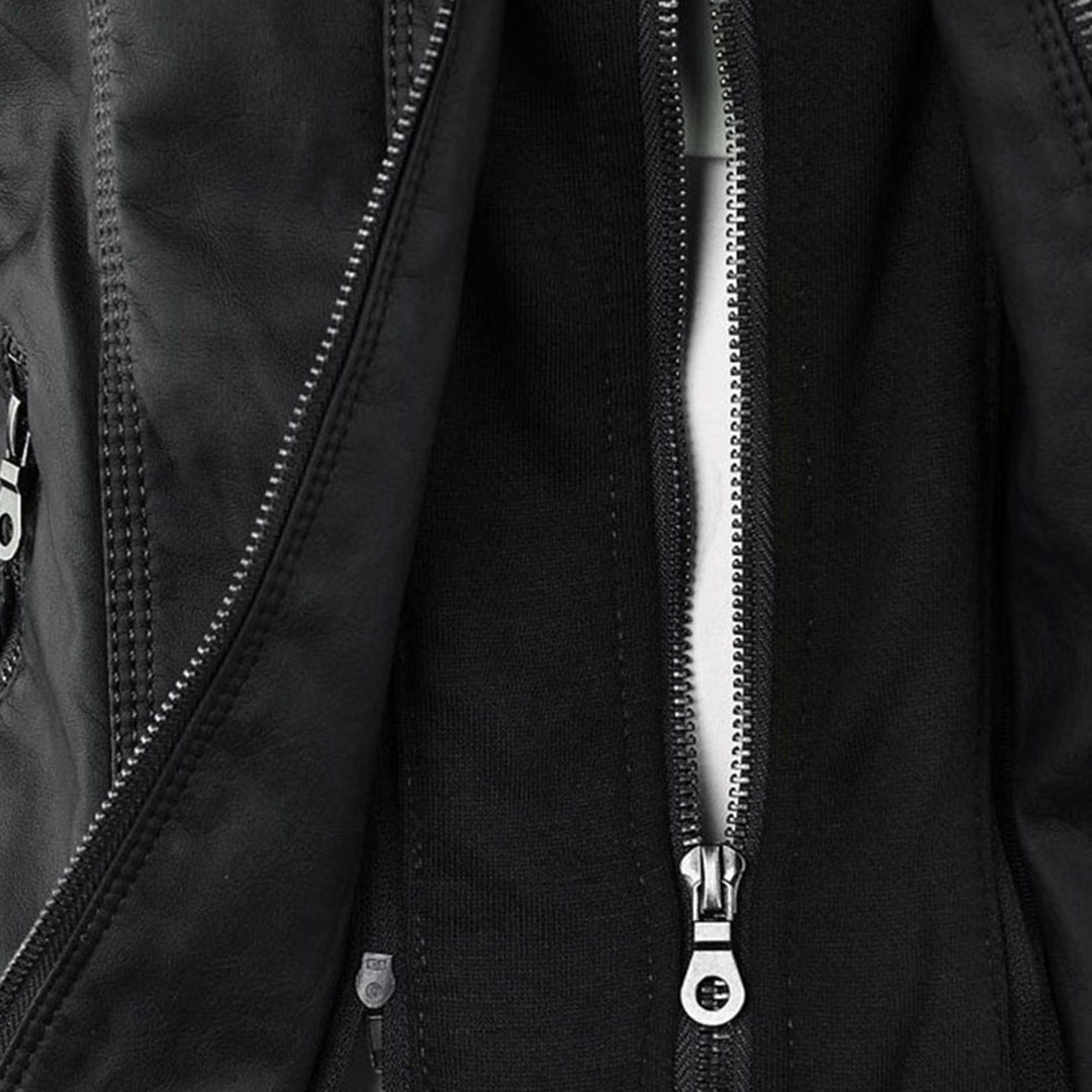 Euna | Robust and Elegant Leather Jacket