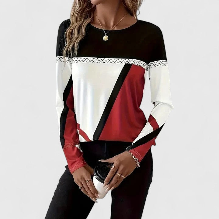 Jules | Top with Graphic Print