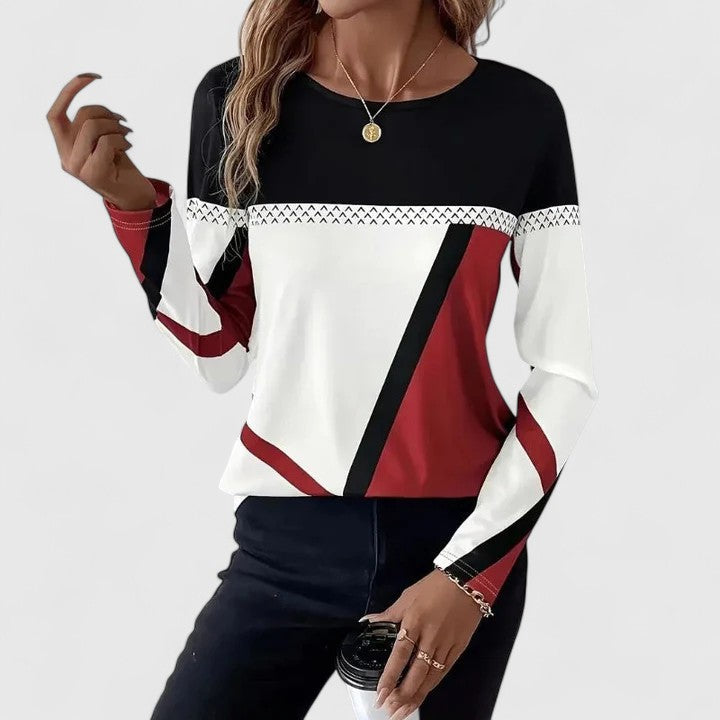 Jules | Top with Graphic Print