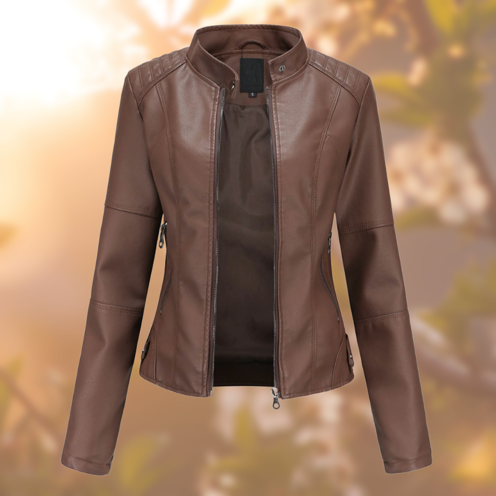 Giorgina - Timeless Leather Jacket