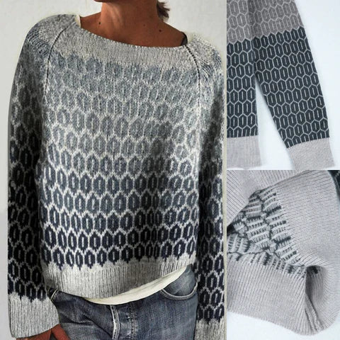 Sanira - Sophisticated Retro Sweater