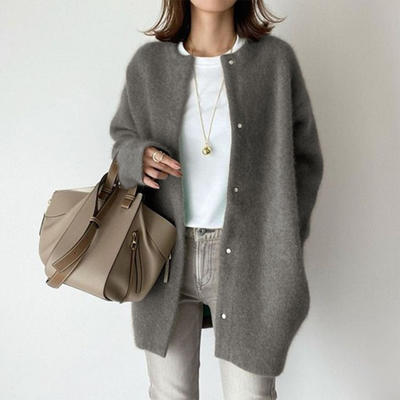 Avena | Soft Cardigan with Oversized Fit