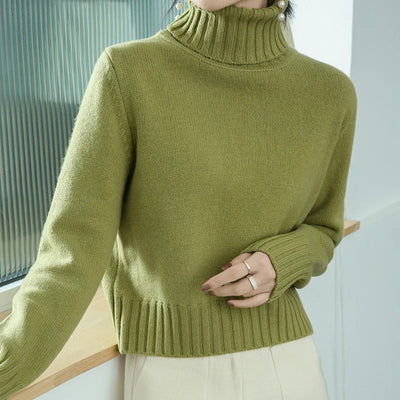 Renée | Timeless Cashmere Blend Turtleneck Sweater