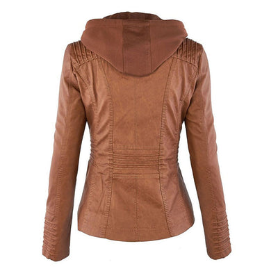 Euna | Robust and Elegant Leather Jacket