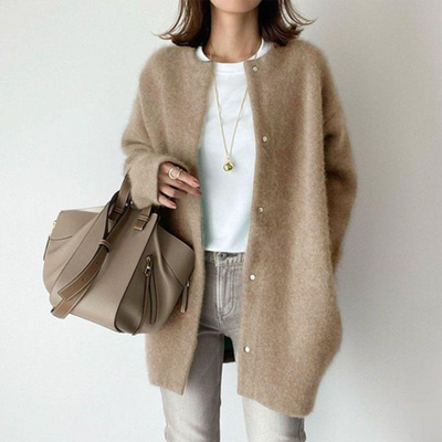 Avena | Soft Cardigan with Oversized Fit