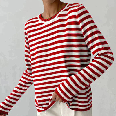 Nicole - Chic Striped Sweater