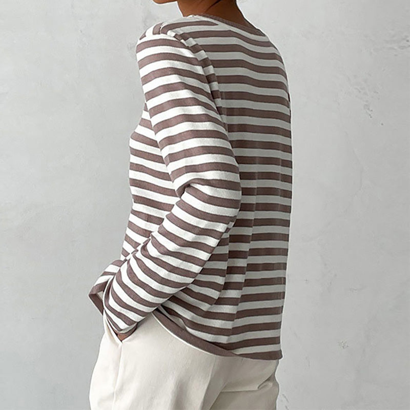 Nicole - Chic Striped Sweater