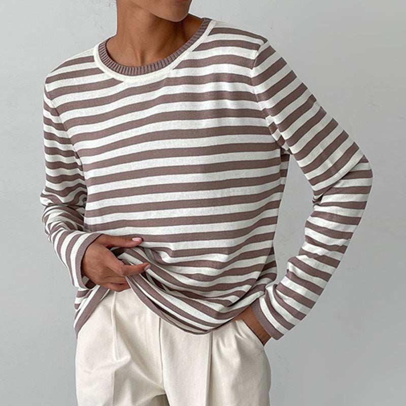 Nicole - Chic Striped Sweater