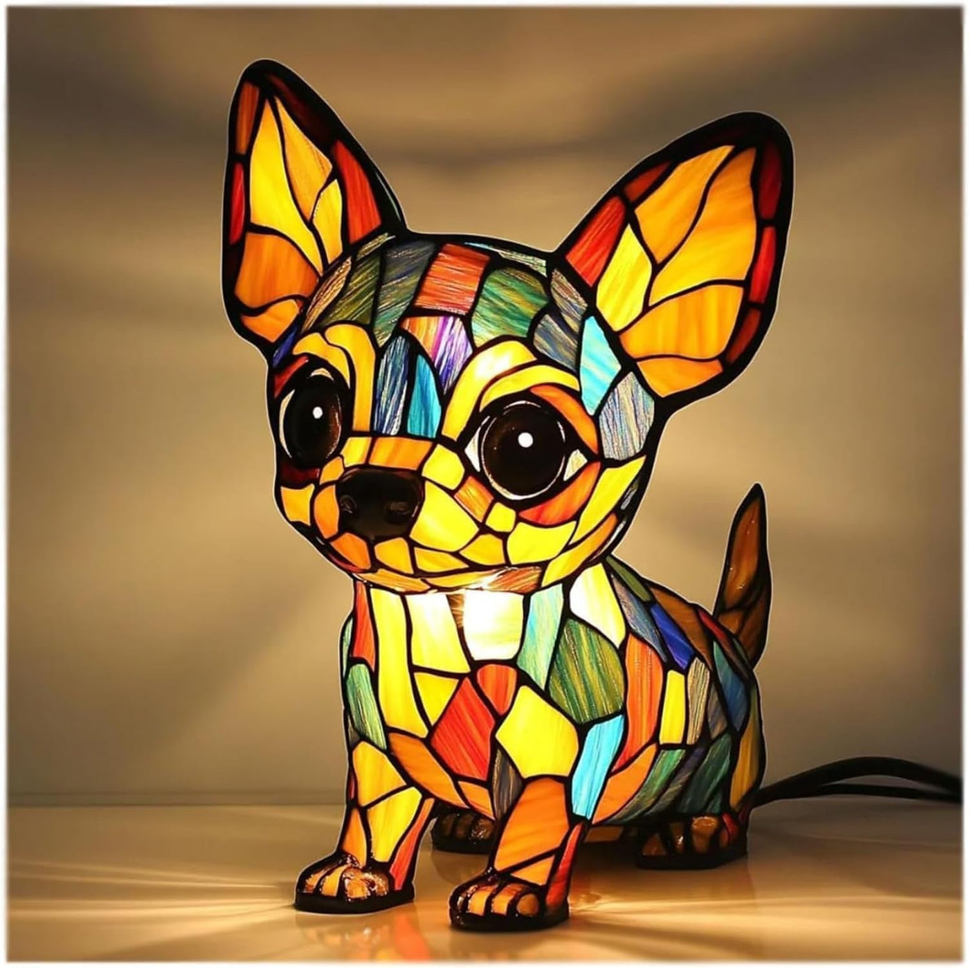 Patoune – Magical Glass Dog Lamp
