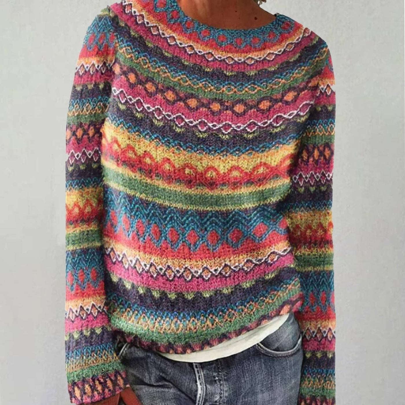 Elviana - Revamped Retro Sweater