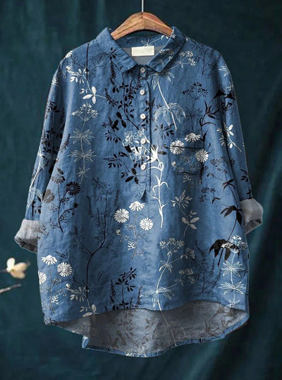 Kate™ | Vintage Floral Blouse