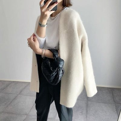 Avena | Soft Cardigan with Oversized Fit