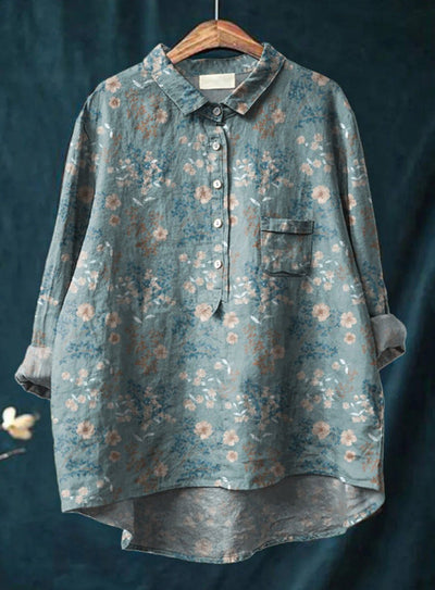 Kate™ | Vintage Floral Blouse
