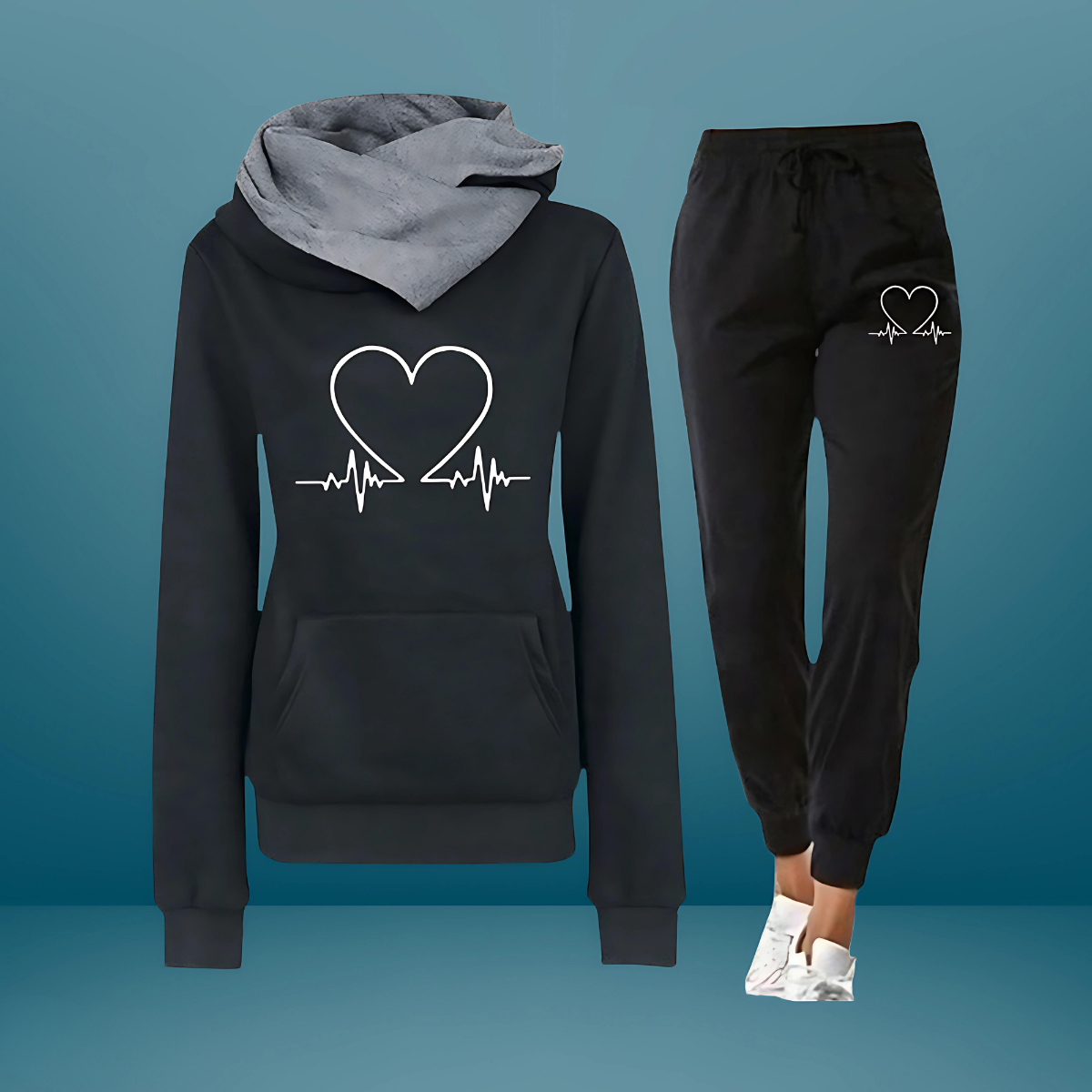 Ava | Comfy Two-Piece Sweatsuit