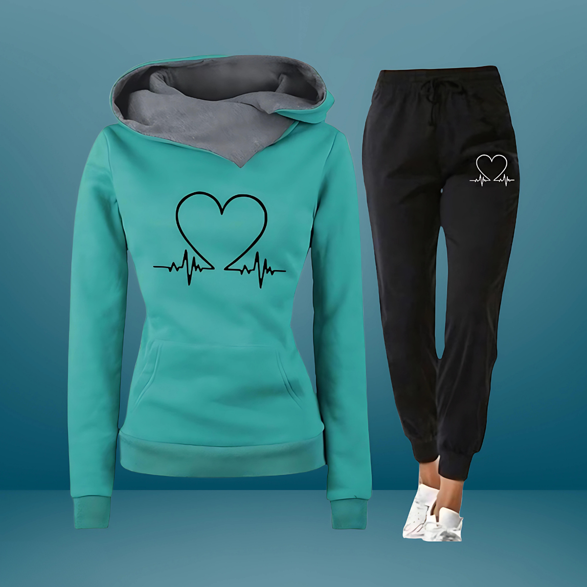 Ava | Comfy Two-Piece Sweatsuit
