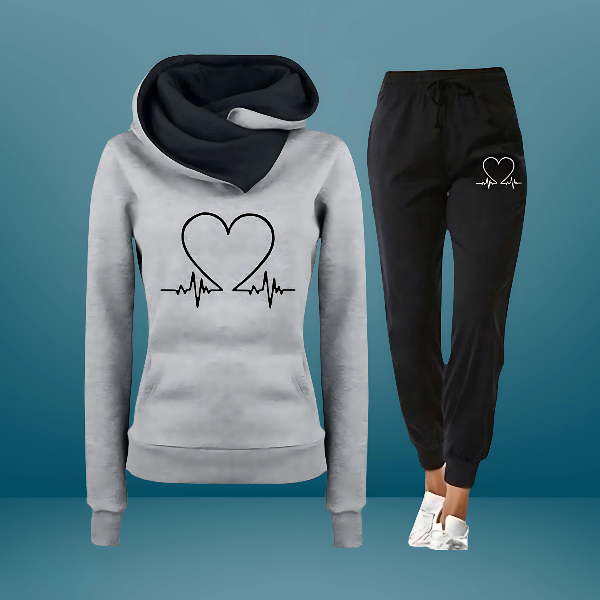 Ava | Comfy Two-Piece Sweatsuit