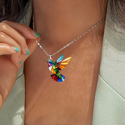 Ashley | Elegant Hummingbird Necklace