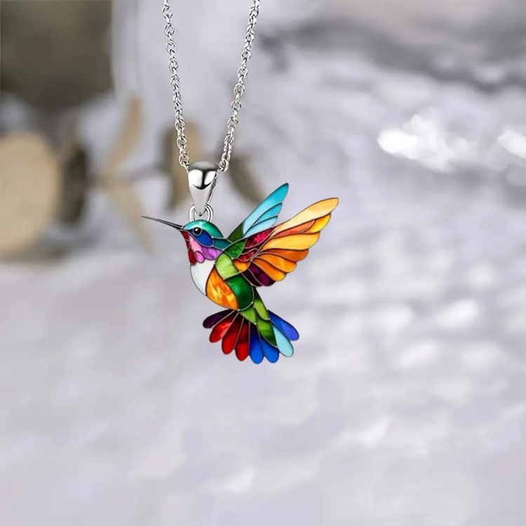 Ashley | Elegant Hummingbird Necklace