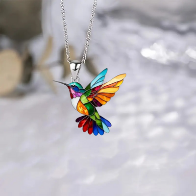 Ashley | Elegant Hummingbird Necklace