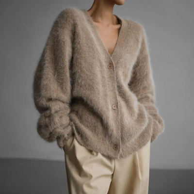 Luna - Elegant Cashmere Cardigan