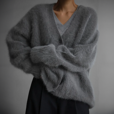 Luna - Elegant Cashmere Cardigan