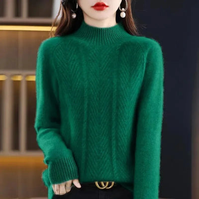 Suzanne | Tailored Cashmere Blend Sweater