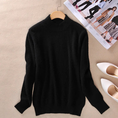 Claire | Timeless Fine Knit Turtleneck Pullover