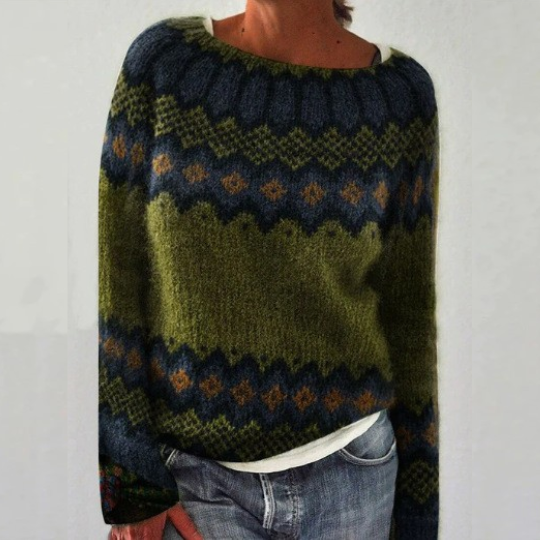 Anita™ - Cozy Vintage-Inspired Sweater