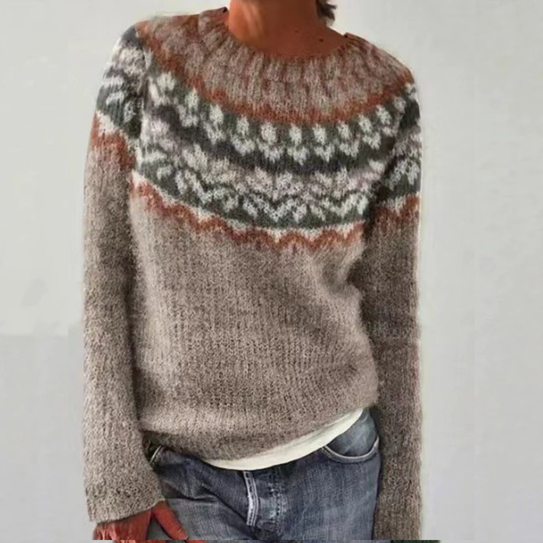 Chloe™ - Cozy Vintage-Inspired Sweater