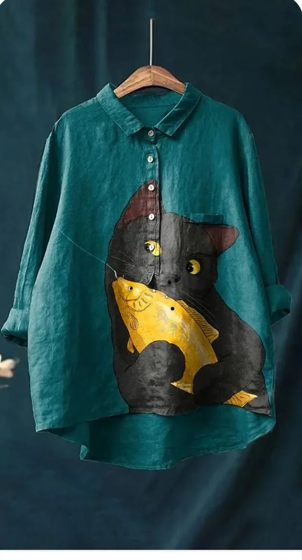 Uluru™ – Artistic Cat Shirt