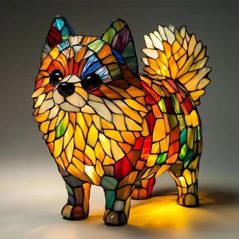 Poupi – Pomeranian Sunbeam Lamp