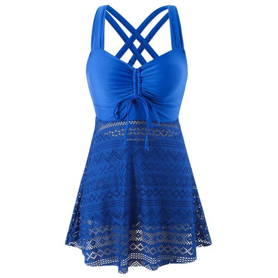 Marcelle | Elegant Ruched Swimdress