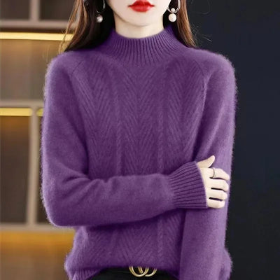 Suzanne | Tailored Cashmere Blend Sweater