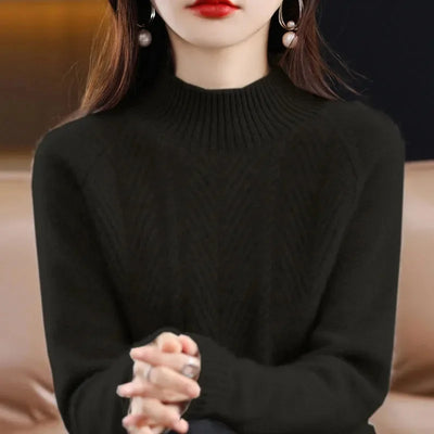 Suzanne | Tailored Cashmere Blend Sweater