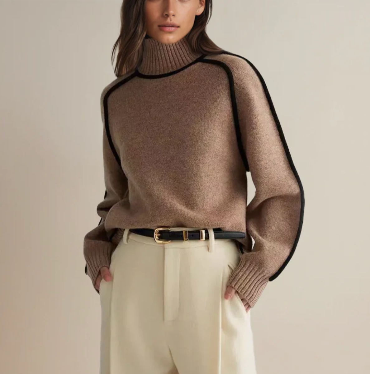 Rhea | Essential Turtleneck Sweater