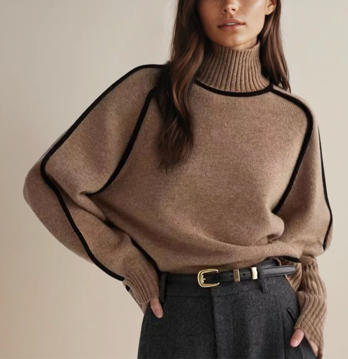 Rhea | Essential Turtleneck Sweater