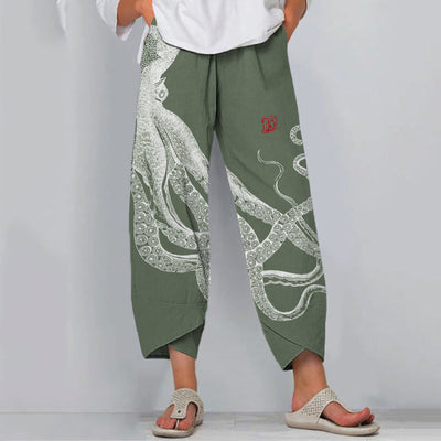Kamila | Relaxed Printed Trousers