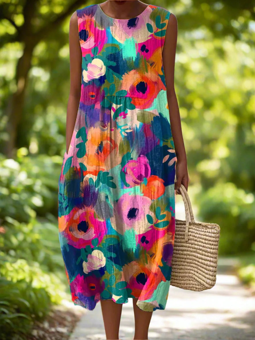 Brenda | Colorful Art Dress